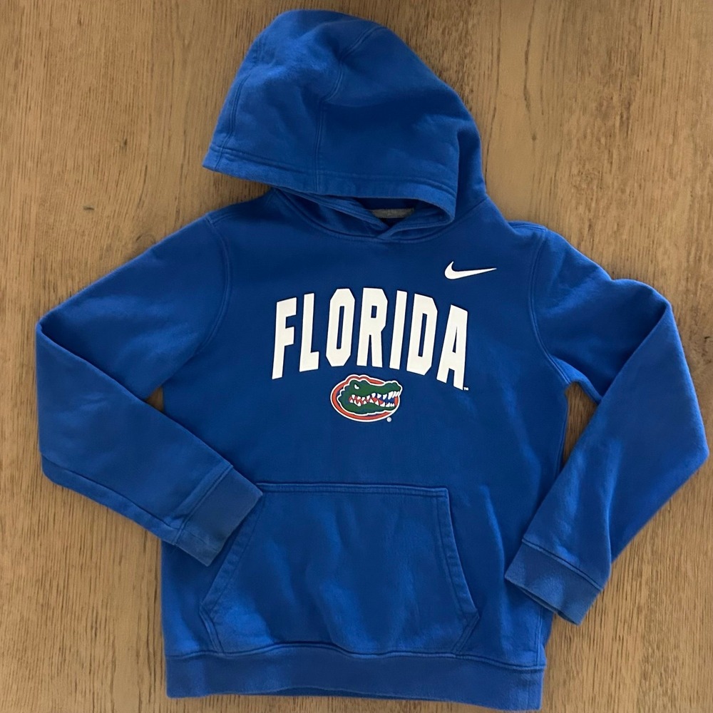 Youth University of Florida Gators Nike Hoodie Size Medium Gender Neutral